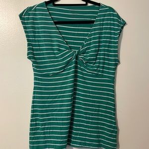 Banana Republic modal sleeveless top with knot detail